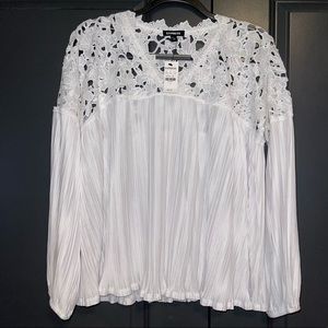 Express Womens White Blouse